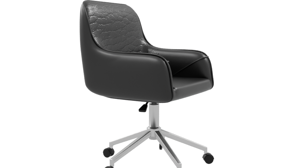 Stylish Modern Office Chair 3D - Professional 3D Model Render 9