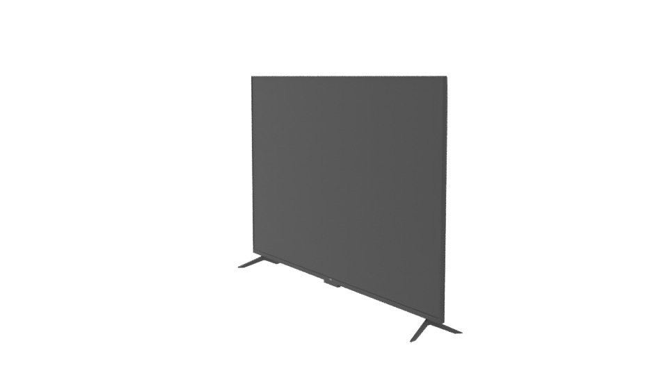 Sleek Ultra-Thin LED TV 3D Model - Professional 3D Model Render 13