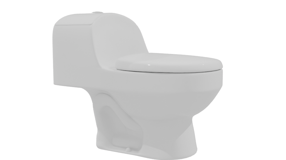 WC One Piece Montecarlo Advanced 3D - Professional 3D Model Render 9