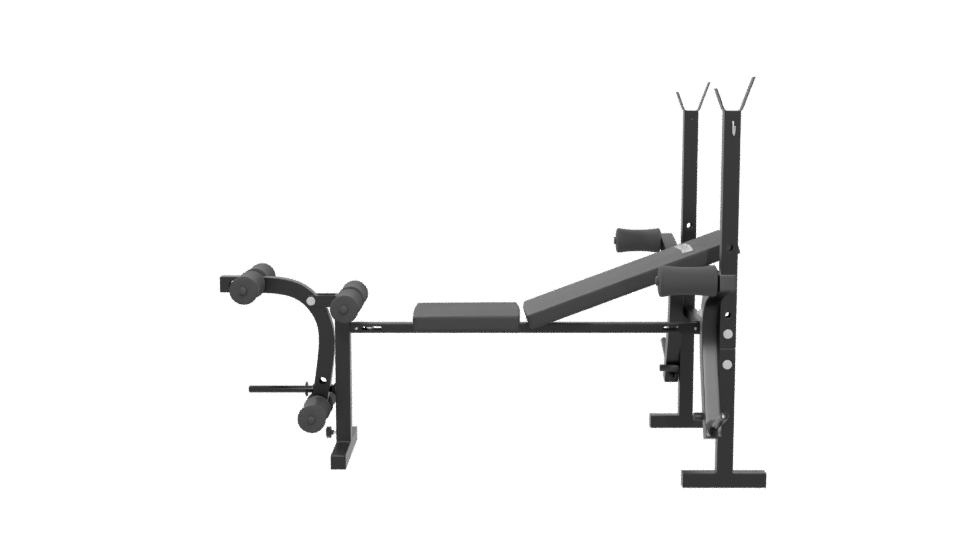 Multifunctional Bench Press 3D Model - Professional 3D Model Render 5