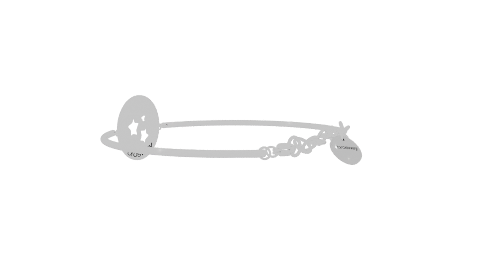 Stylish Friendship Bracelet 3D Model - Professional 3D Model Render 3