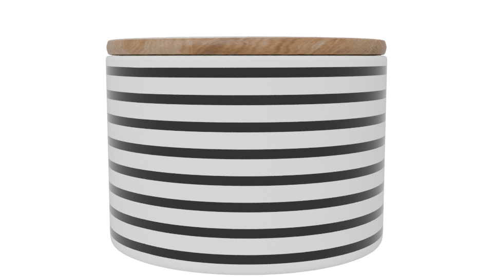 Stylish Modern Storage Container - Professional 3D Model Render 6