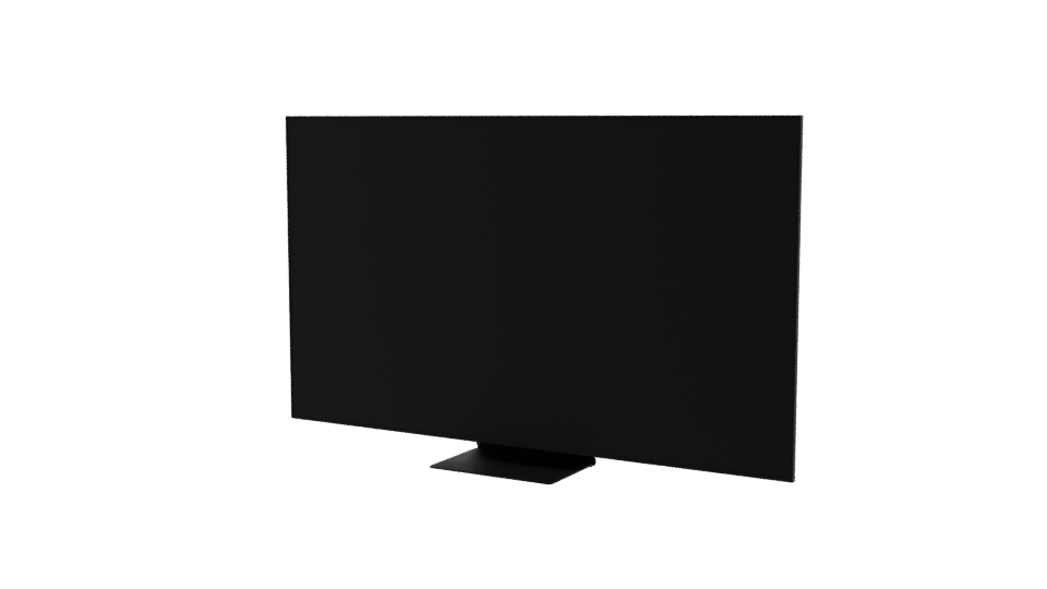 Sleek Modern Television 3D Model - Professional 3D Model Render 12