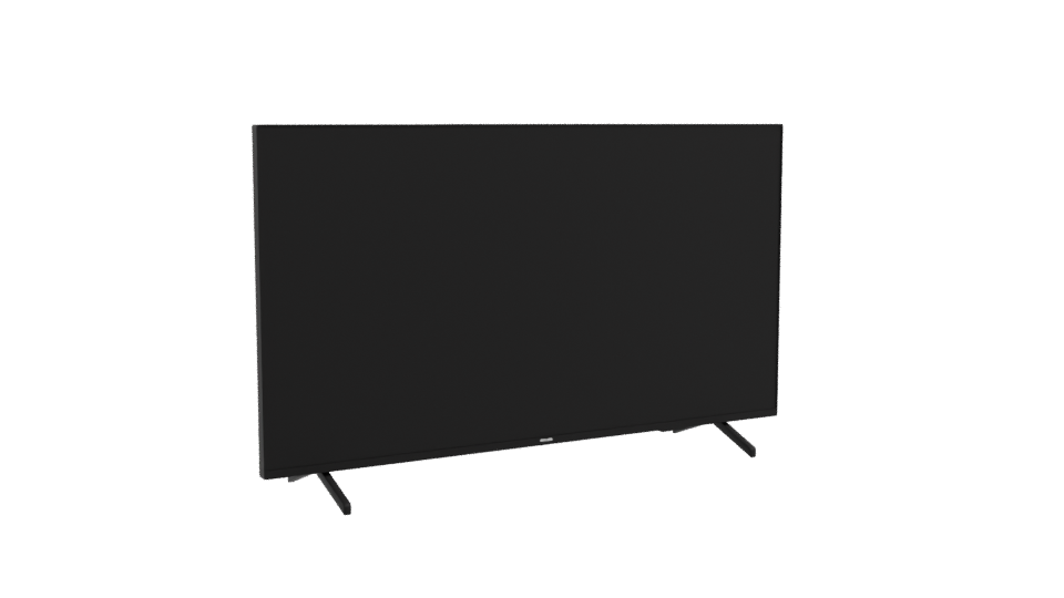 Sleek Flat Screen TV Model - Professional 3D Model Render 10