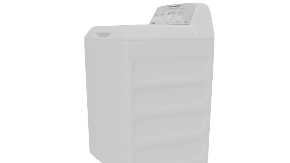 Top-Loading Washing Machine 3D - Professional 3D Model Render 13
