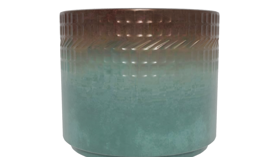 Stylish Decorative Planter 3D - Professional 3D Model Render 5