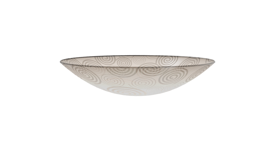 Plafon 25cm Ceiling Lamp 3D - Professional 3D Model Render 11