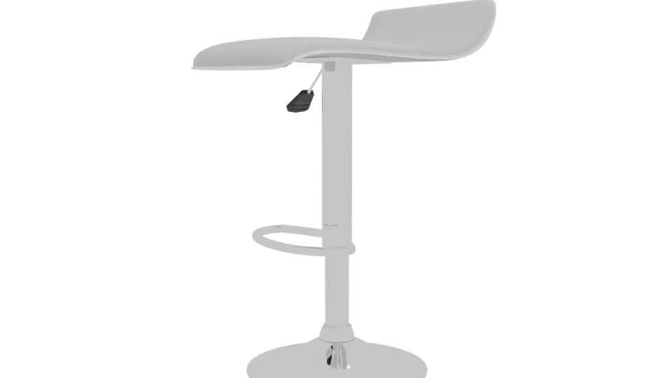 Stylish Bar Stool 3D Model - Professional 3D Model Render 13