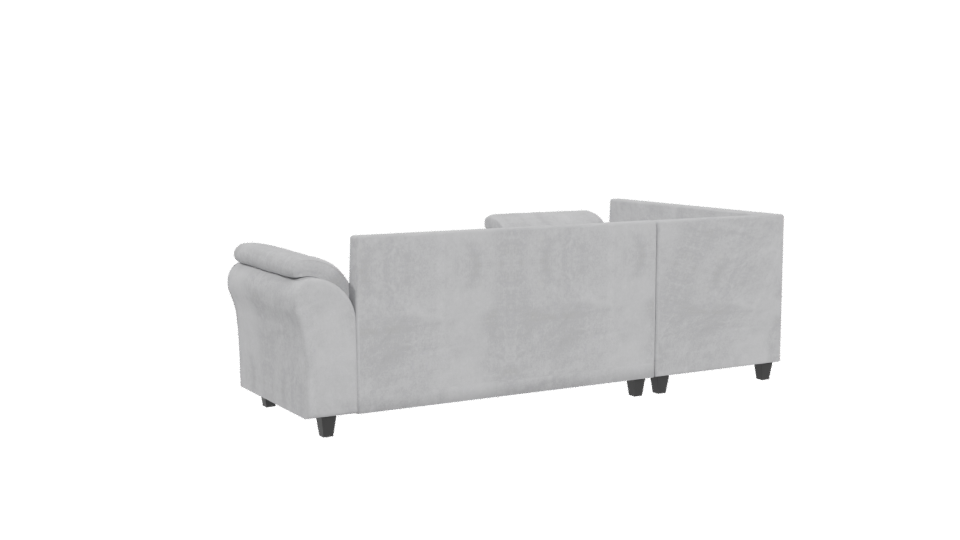 Elegant Modern Sofa 3D Model - Professional 3D Model Render 4
