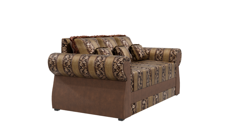 Stylish Vintage Sofa Model 3D - Professional 3D Model Render 9
