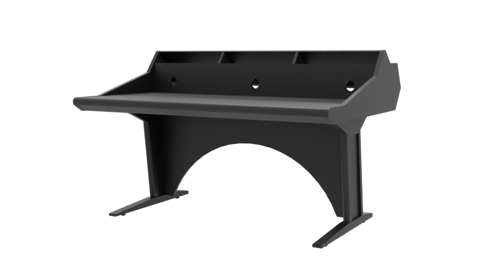 Stylish Modern Work Desk 3D - Professional 3D Model Render 12