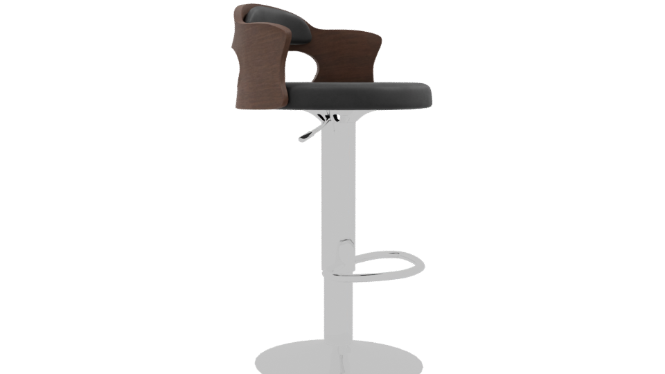 Stylish Adjustable Bar Stool 3D - Professional 3D Model Render 9