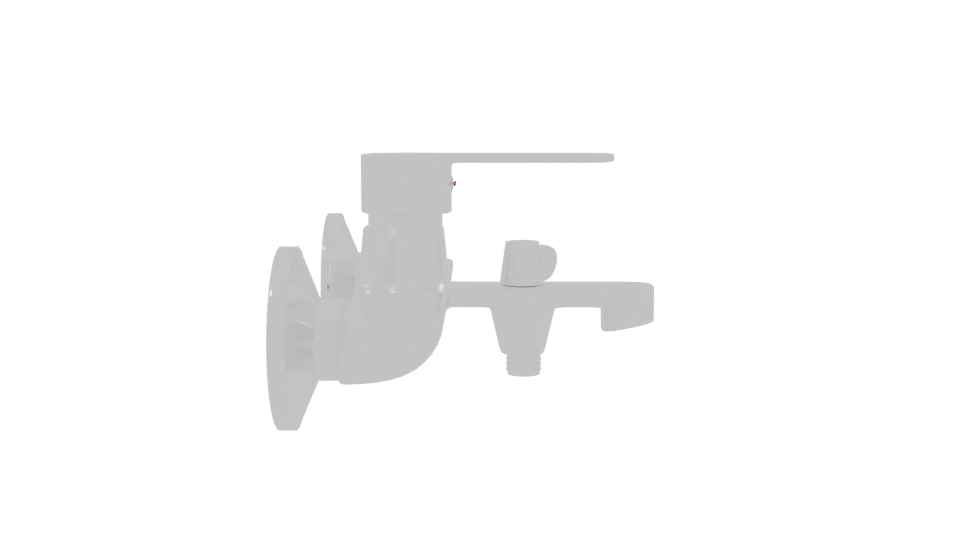 Classic Bathroom Faucet 3D Model - Professional 3D Model Render 8