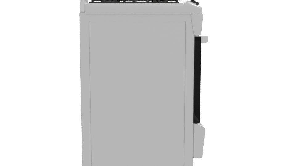 Stylish Modern Refrigerator 3D - Professional 3D Model Render 11