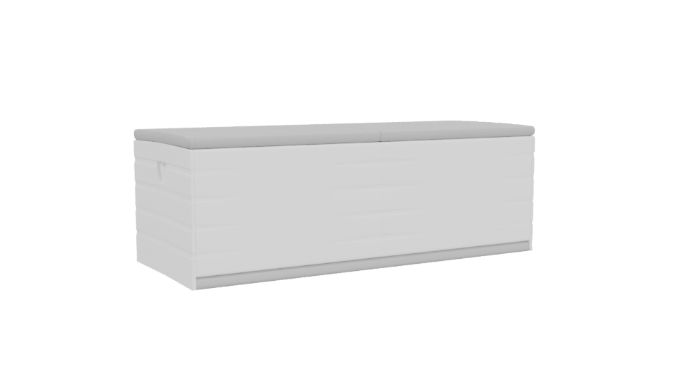 Sleek Modern Storage Coffee Table 3D Model - Professional 3D Model Render 4