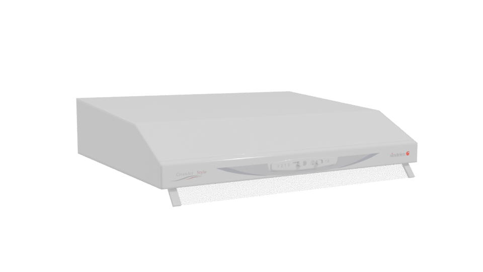 Sleek Modern Office Desk Model - Professional 3D Model Render 10