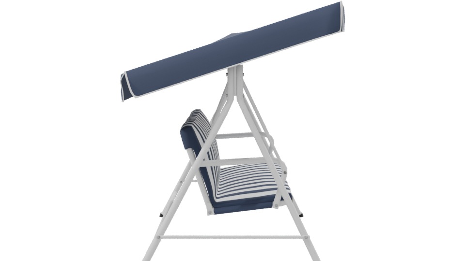 Stylish Outdoor Swing Bench Model - Professional 3D Model Render 8