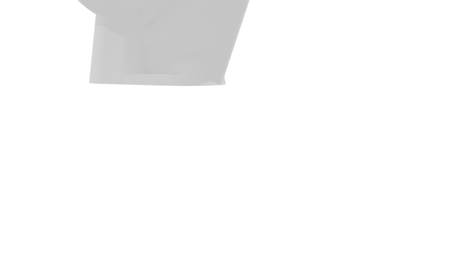 Minimalist Bathroom Toilet Model - Professional 3D Model Render 9