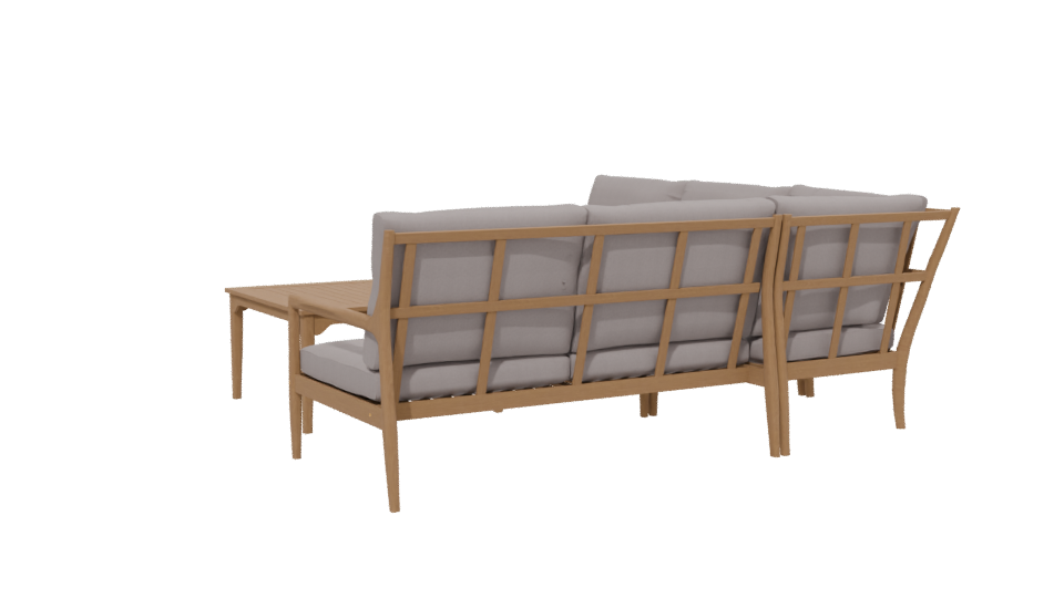 Modern Outdoor Sofa Set 3D - Professional 3D Model Render 13