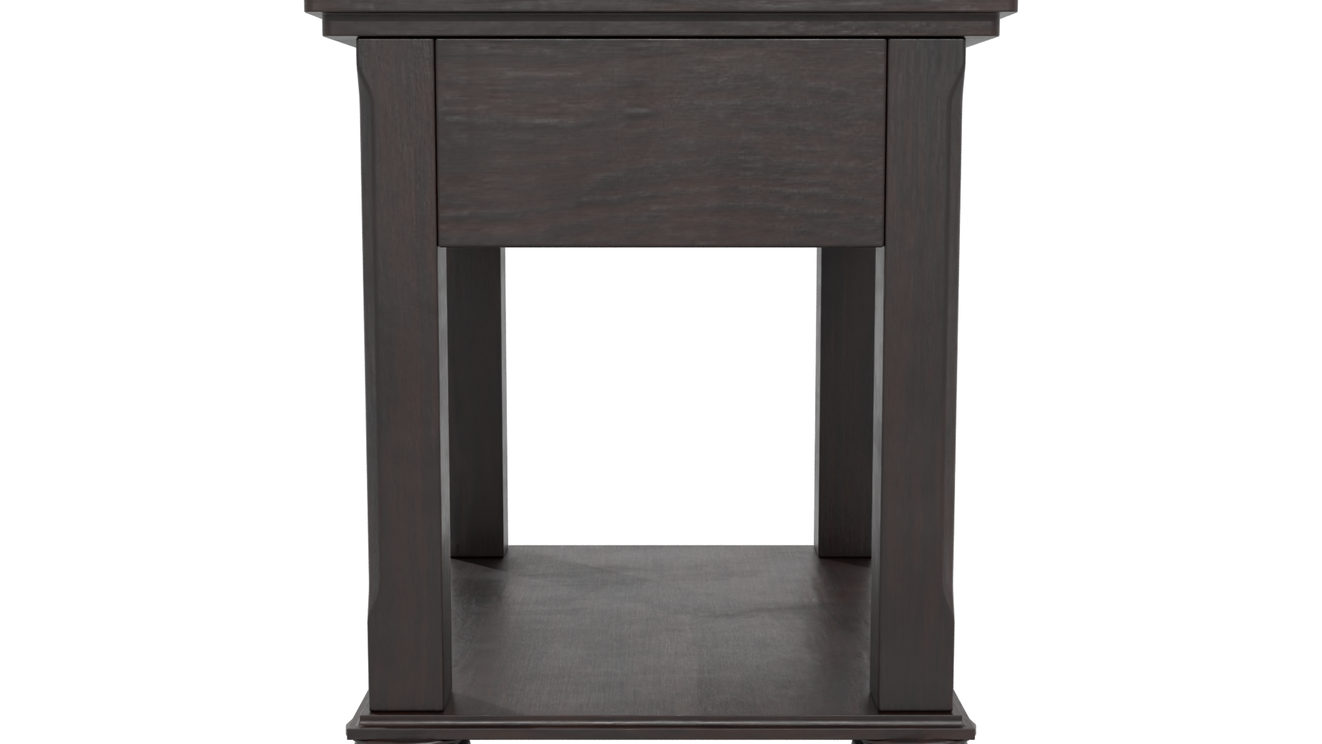 Elegant Wooden Side Table Model - Professional 3D Model Render 20