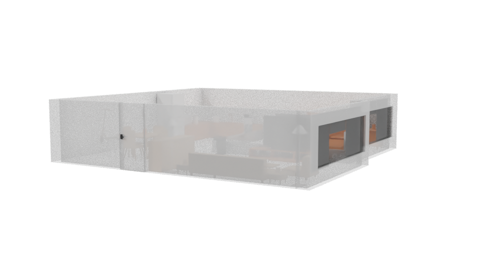 Modern Minimalist Interior Design Model - Professional 3D Model Render 3