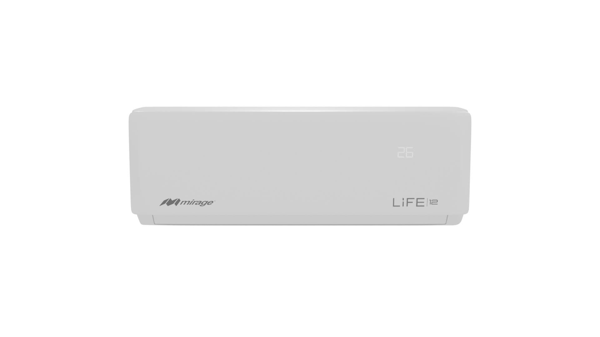 Minimalist Air Conditioner Model - Professional 3D Model Render 11