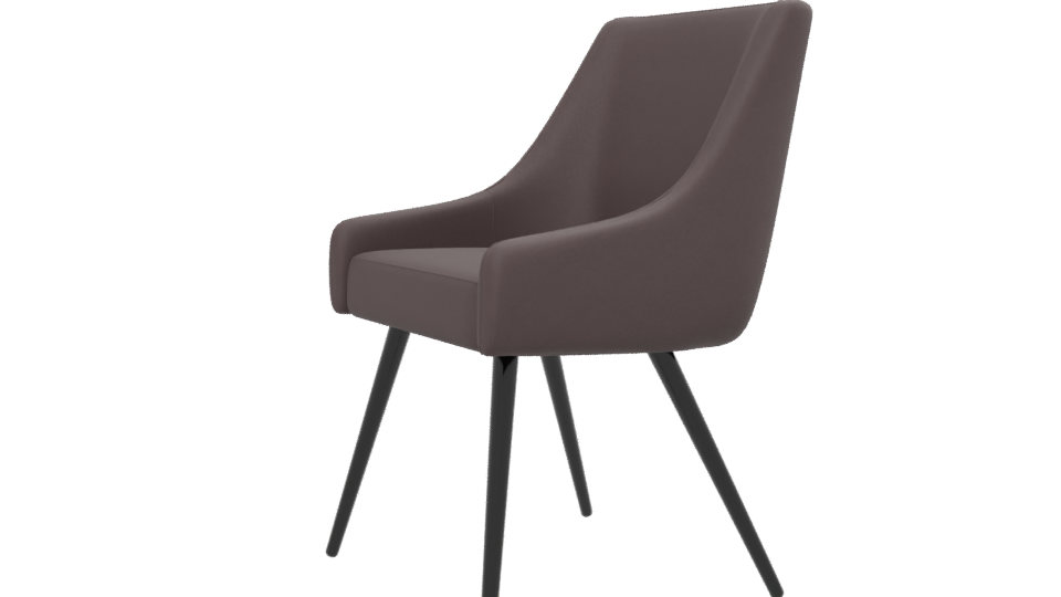 Contemporary Fabric Accent Chair 3D Model - Professional 3D Model Render 13