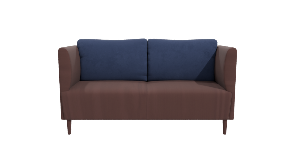 Stylish Two-Seat Sofa Model - Professional 3D Model Render 11