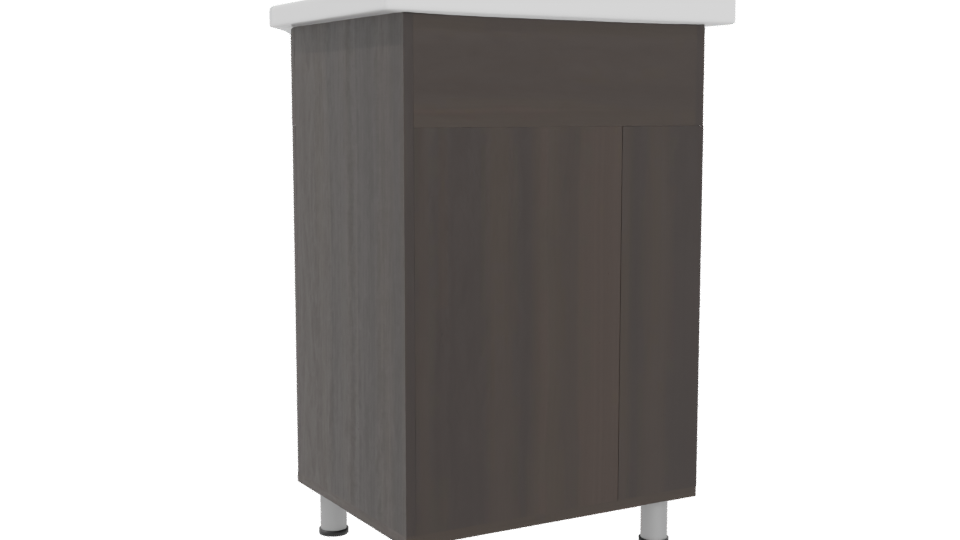 Stylish Modern Bathroom Vanity 3D - Professional 3D Model Render 4