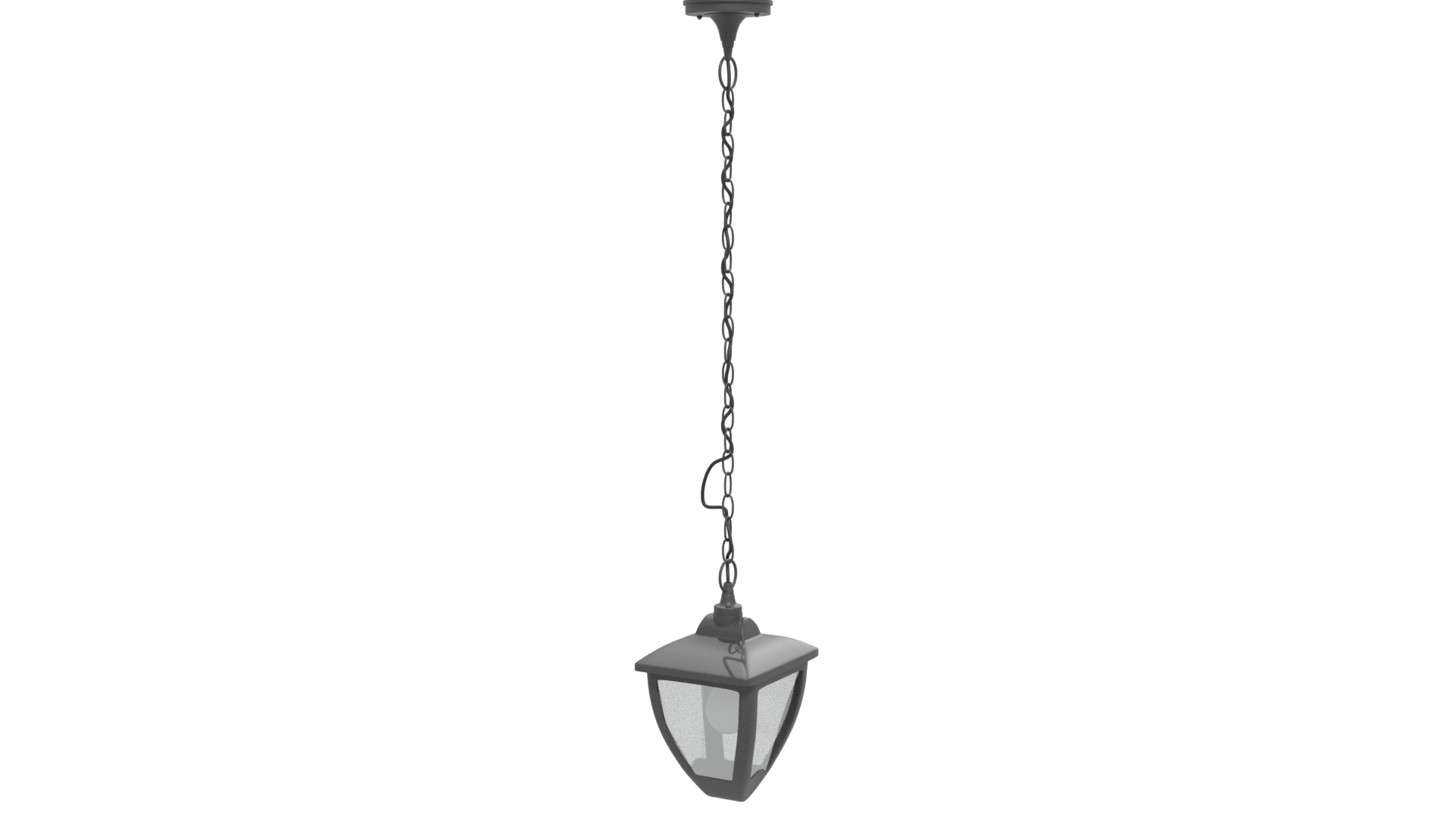 Elegant Hanging Light Fixture 3D - Professional 3D Model Render 12