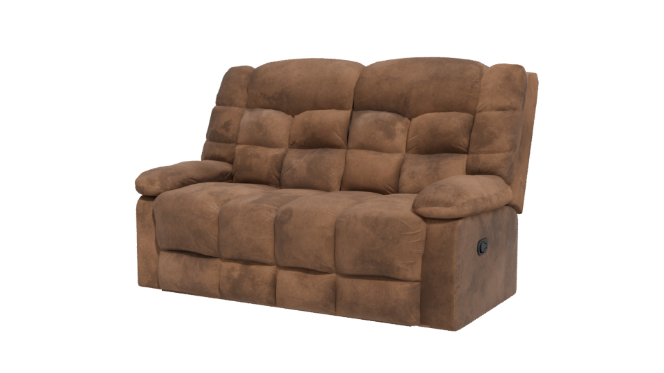Stylish Fabric Loveseat 3D - Professional 3D Model Render 12