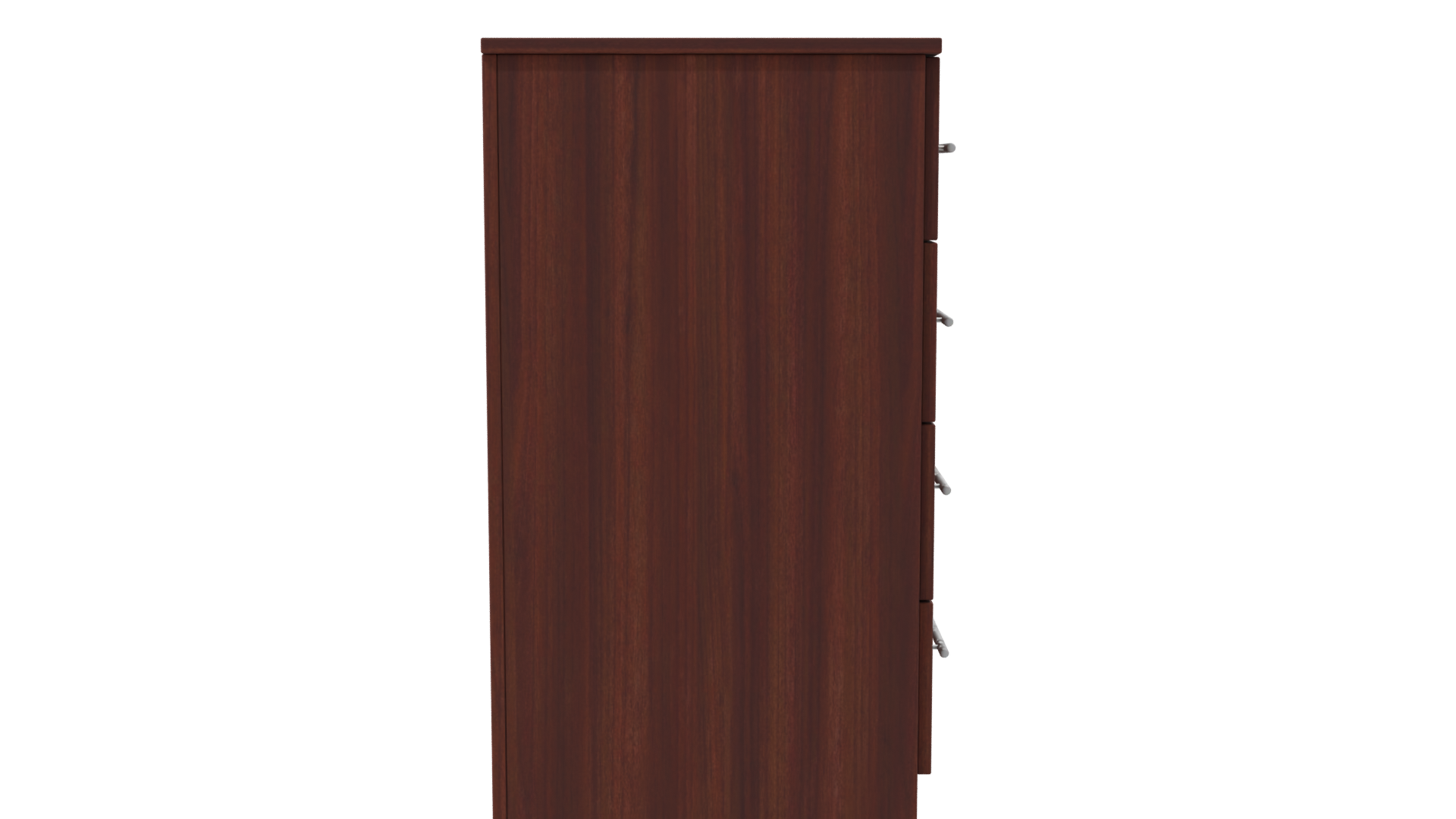 Contemporary Wooden Chest of Drawers 3D Model - Professional 3D Model Render 8