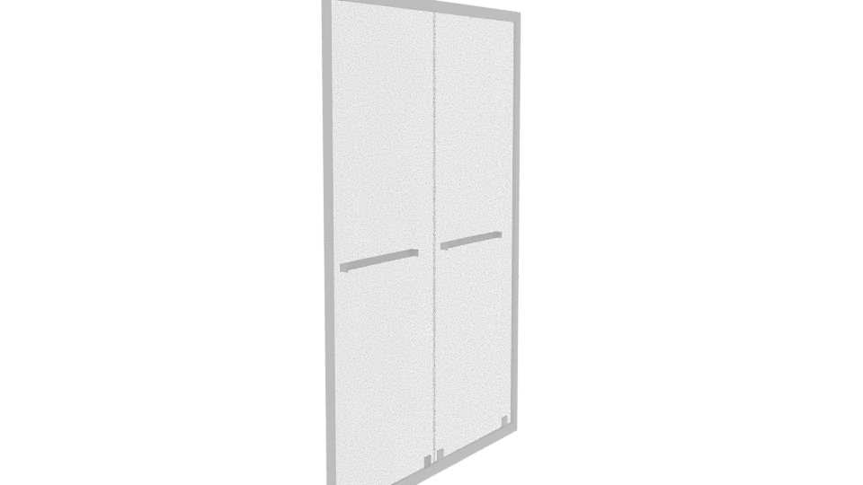 Stylish Sliding Door Model 3D - Professional 3D Model Render 3