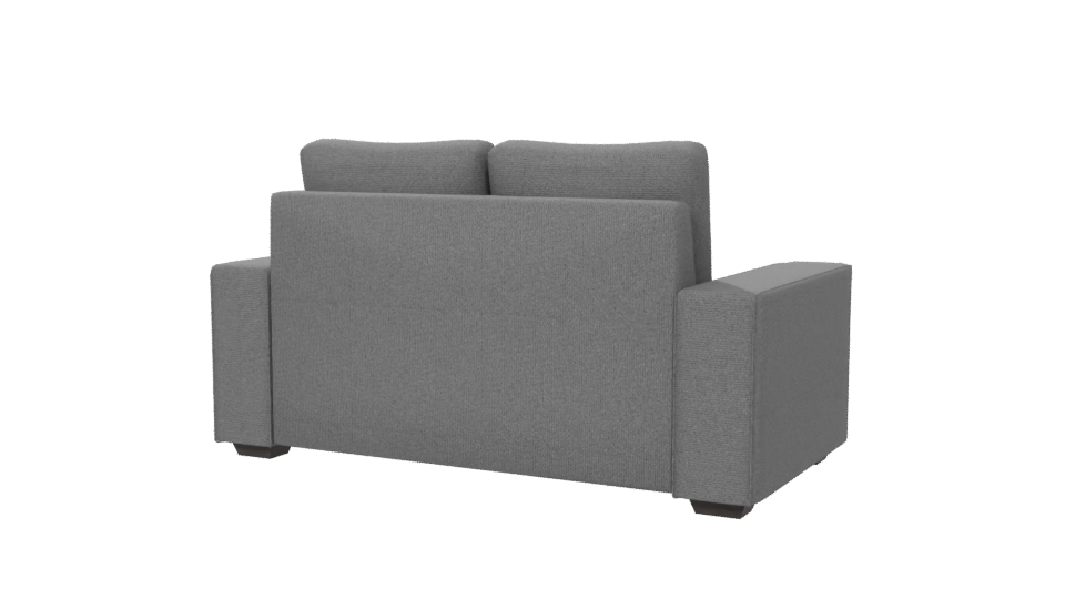 Modern Gray Sofa 3D Model - Professional 3D Model Render 6
