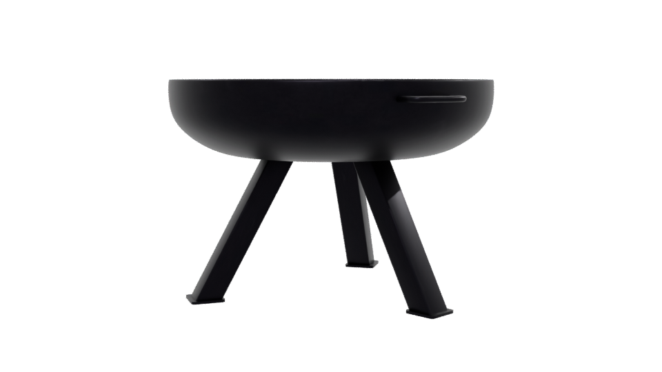 Contemporary Fire Pit 3D Model - Professional 3D Model Render 13