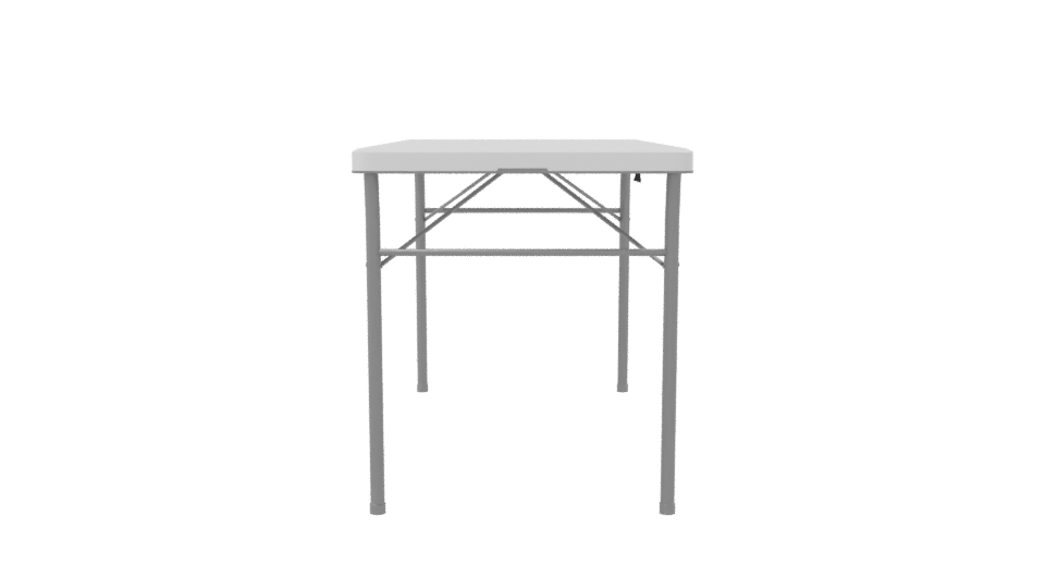 Stylish Folding Table 3D Model - Professional 3D Model Render 8