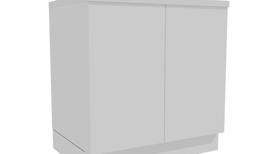 Stylish Wooden Bar Counter 3D - Professional 3D Model Render 10