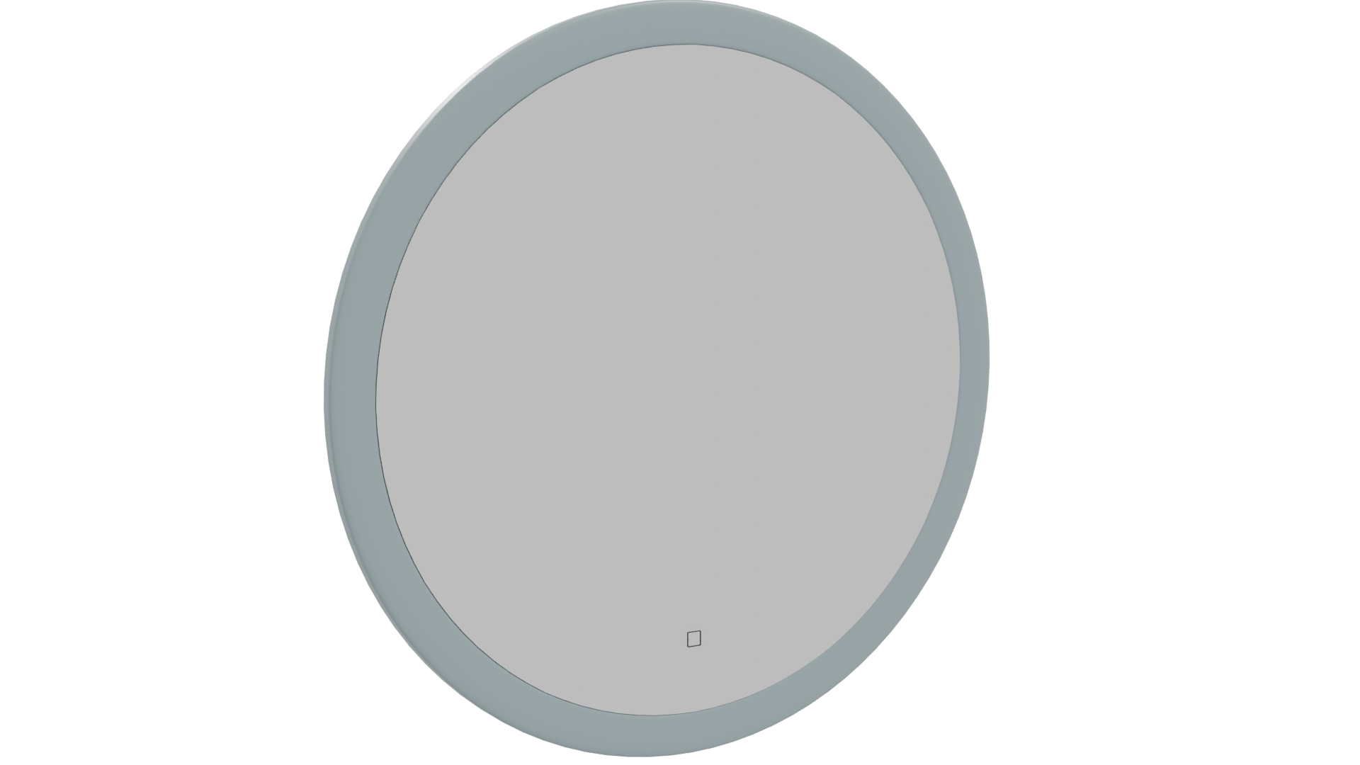 Round Modern Wall Mirror 3D - Professional 3D Model Render 10