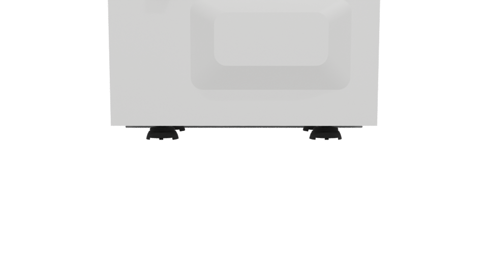 Sleek Built-In Microwave 3D Model - Professional 3D Model Render 5