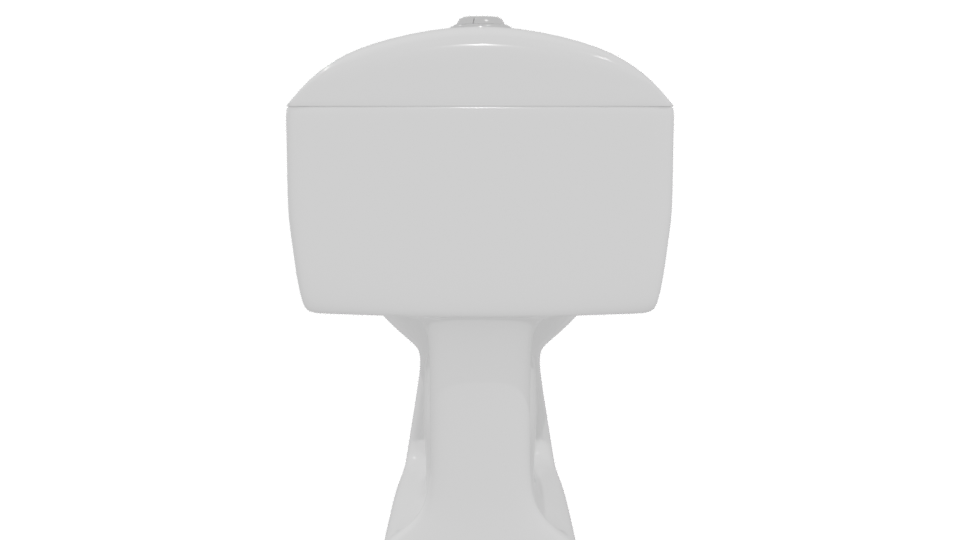 Stylish Bathroom Toilet 3D Model - Professional 3D Model Render 5