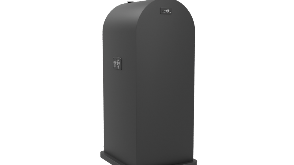 Colorful Interactive Playgate Model - Professional 3D Model Render 4