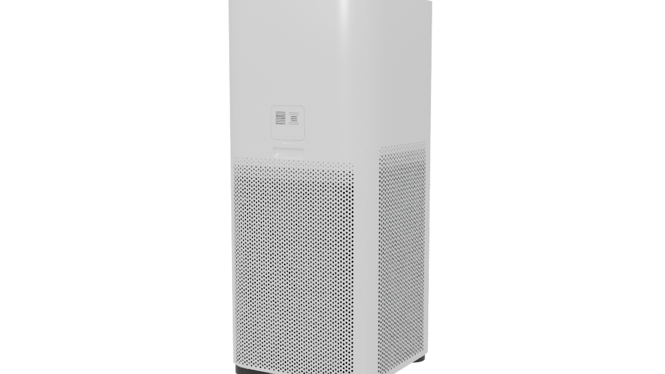 Contemporary Air Purifier 3D Model - Professional 3D Model Render 6