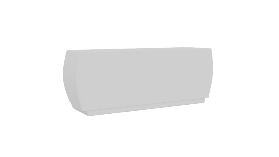 Sleek Modern Air Conditioning Unit - Professional 3D Model Render 4