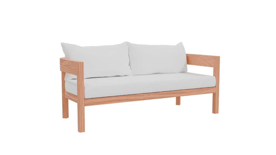 Modern Sofa 3D Model - Professional 3D Model Render 10