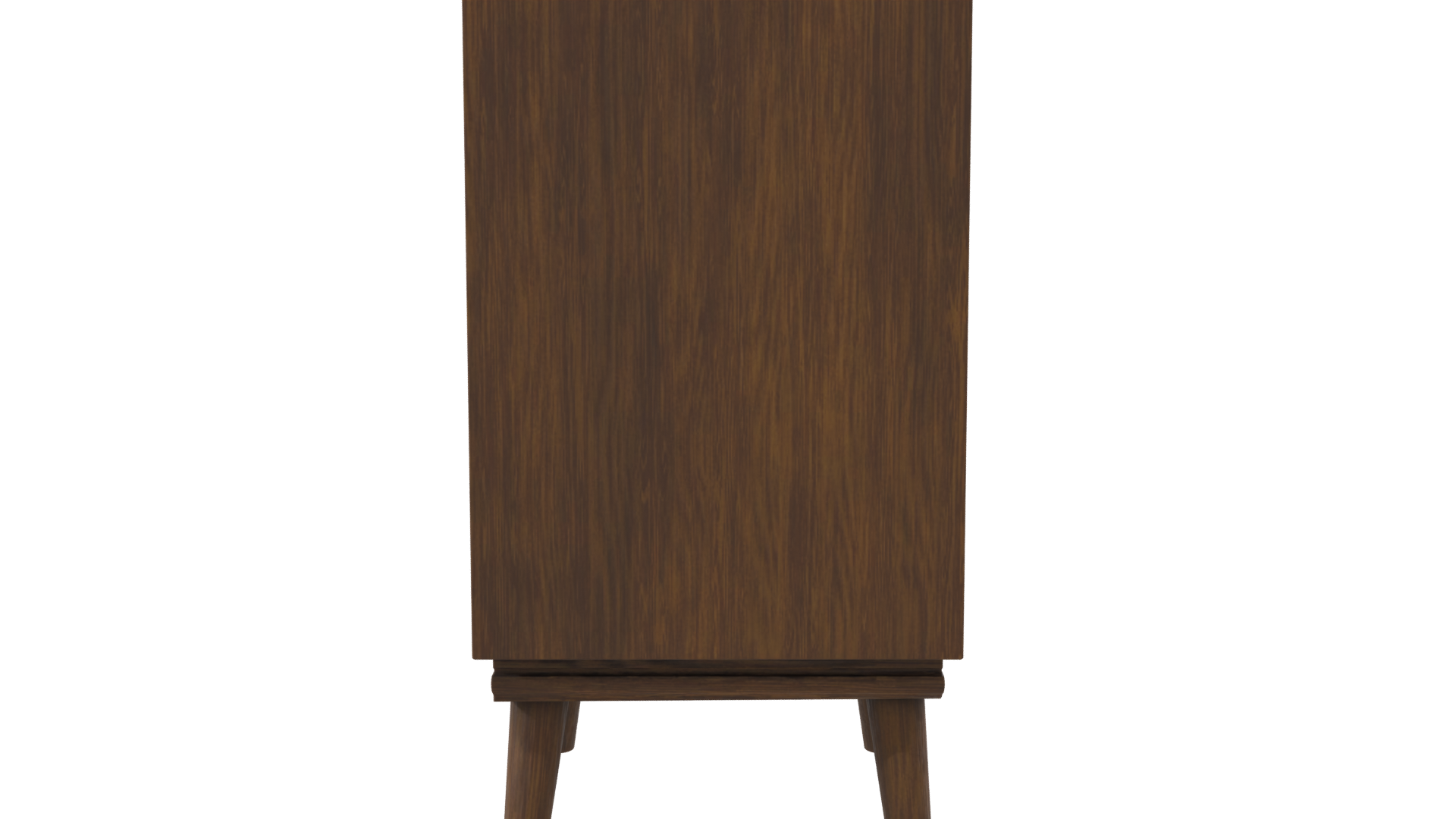 Stylish Wooden Storage Cabinet 3D - Professional 3D Model Render 8