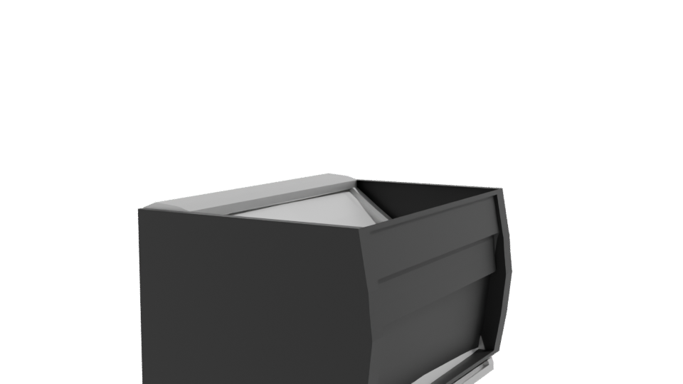 Elegant Modern Display Case 3D Model - Professional 3D Model Render 9