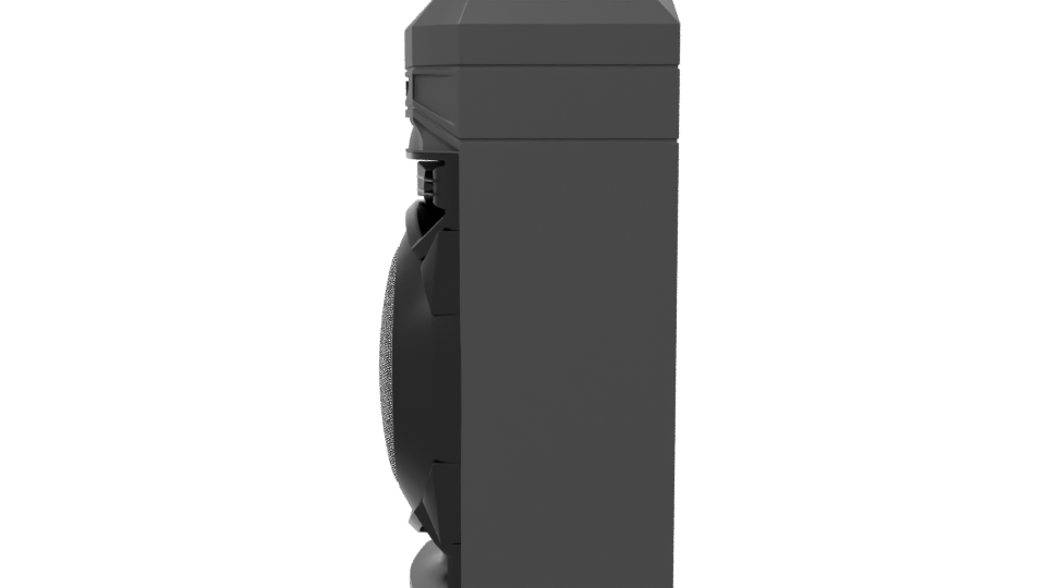 High-Performance Audio Speaker System 3D Model - Professional 3D Model Render 2