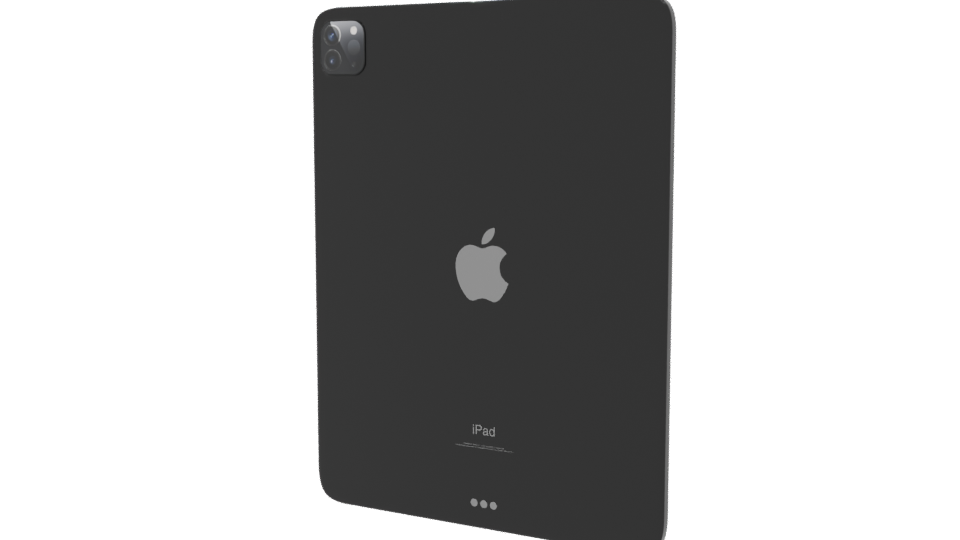 Sleek Tablet Device 3D Model - Professional 3D Model Render 6