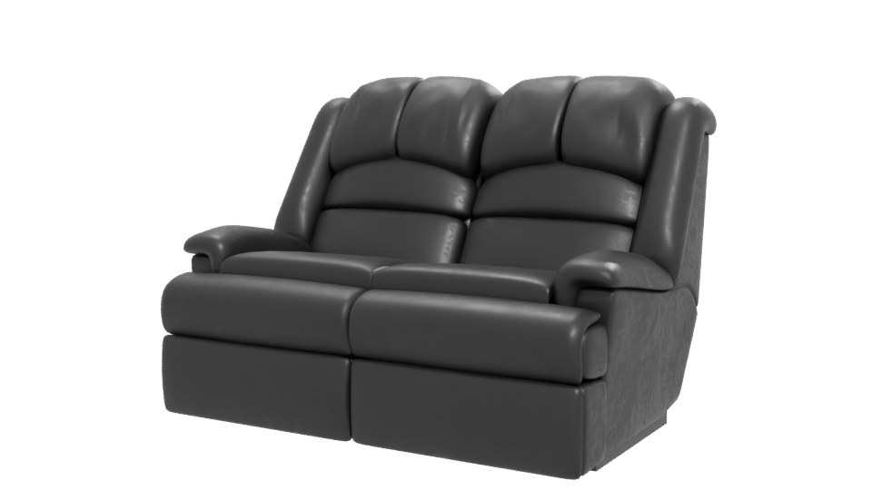 Stylish Reclining Sofa 3D Model - Professional 3D Model Render 12