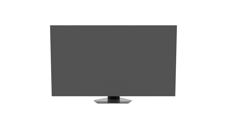 Sleek Modern Television 3D Model - Professional 3D Model Render 11